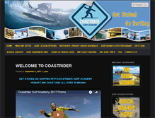 Tablet Screenshot of coastrider.com.au